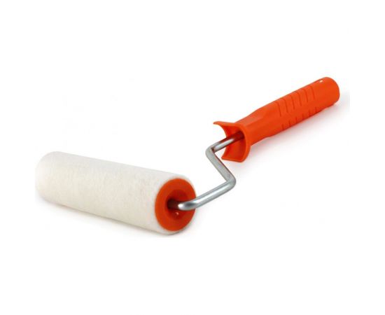 Валик ZOLDER велюр, 180 мм, с ручкой, 8 мм, ядро 40 мм, ворс 4 мм Z-1804 