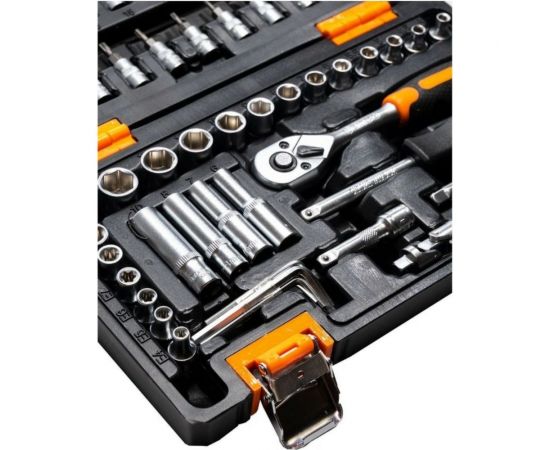 Набор инструментов 1/4 дюйма, CrV, пластиковый кейс 57 предмета Вихрь 73/6/7/2 – изображение 12