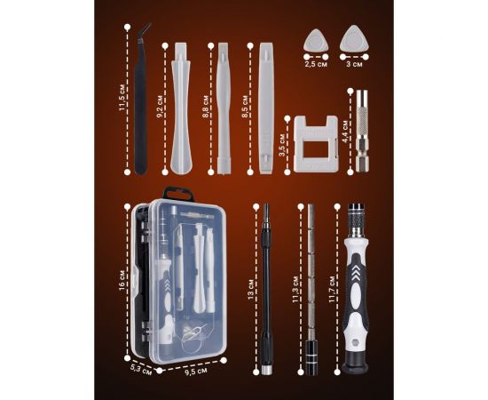 Набор отверток для точных работ SSY инструменты для ремонта телефона 20220 – изображение 13