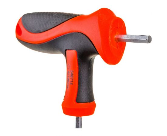 Имбусовый ключ HARDEN CRV, c Т-образной рукоятью, 4X100 мм 540714 – изображение 2