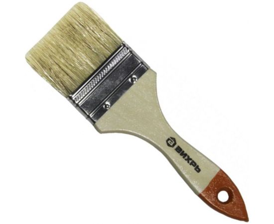 Кисть 75 мм 3 дюйма натуральная щетина Вихрь СТАНДАРТ 73/3/4/5 – изображение 2