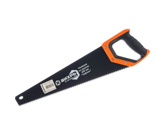 Ножовка 450 мм Тефлон 3D заточка 2 компонентная рукоятка Вихрь 73/2/4/9 – изображение 2