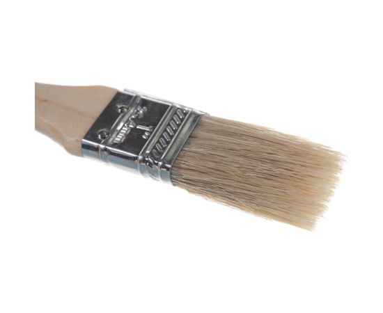 Кисть 25 мм 1 дюйм натуральная щетина Вихрь СТАНДАРТ 73/3/4/1 – изображение 4