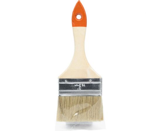 Кисть 75 мм 3 дюйма натуральная щетина Вихрь СТАНДАРТ 73/3/4/5 – изображение 5