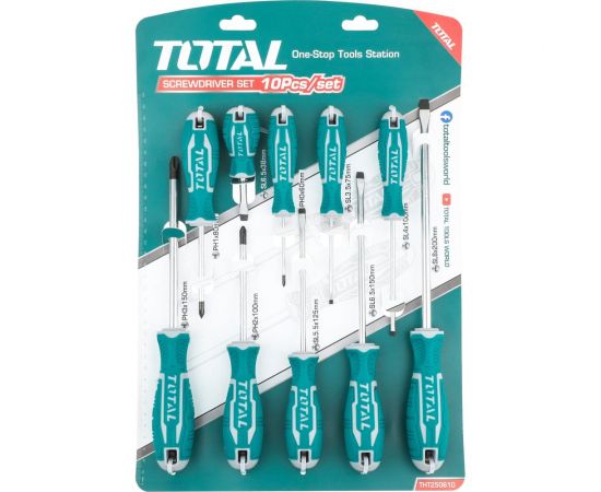 Набор отверток TOTAL 10 шт THT250610 – изображение 5