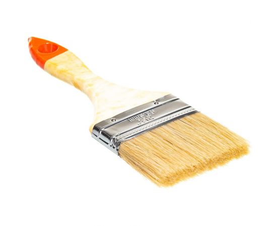 Кисть 63 мм 2,5 дюйма натуральная щетина Вихрь СТАНДАРТ 73/3/4/4 – изображение 7