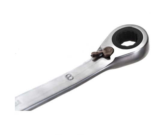 Комбинированный трещоточный ключ с реверсом AV Steel 8мм шт AV-315108 – изображение 7