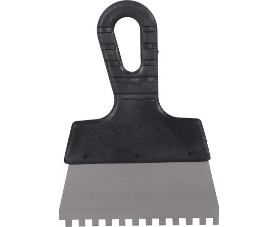 Зубчатый шпатель нержавеющая cталь, пластиковая рукоятка 6х6 мм, 150мм Вихрь 73/3/2/25 – изображение 8