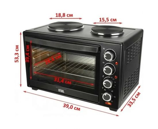 Многофункциональная мини-печь GFGRIL GFO-40 – изображение 10