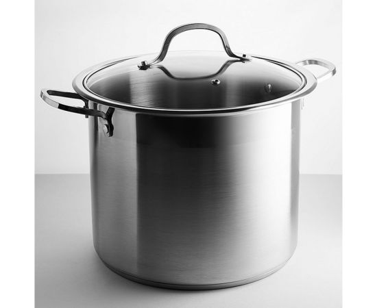 Кастрюля Webber BE-128-10L из нержавеющей стали 10 литров, 24x21 см 0R-00006128 