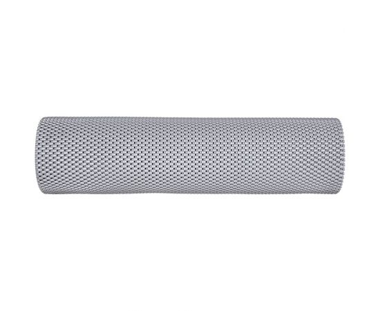 Коврик-дорожка против скольжения VORTEX ШАШКИ ПВХ, 4.5 мм, 0.9х10 м, серый 24071 