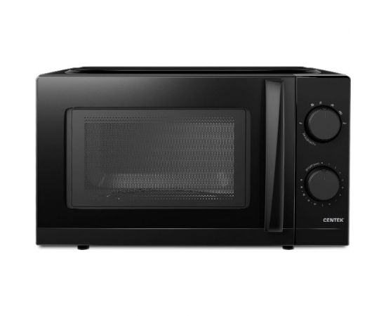 Микроволновая печь Centek СВЧ 700W 20 л, открывание дверцы ручкой, таймер 30 мин CT-1571 Black 
