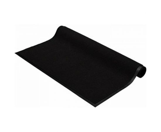 Влаговпитывающий коврик VORTEX ребристый TRIP 90х120 см, чёрный 24199 