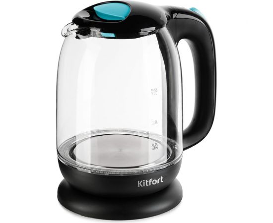 Чайник KITFORT мощность 1850-2200 Вт ёмкость 1.7 л голубой КТ-625-1 