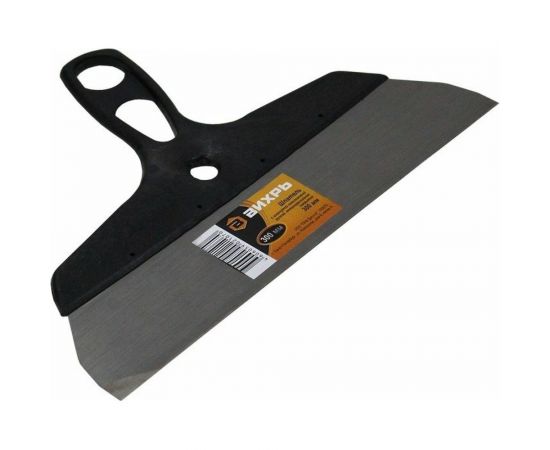 Шпатель, нержавеющая cталь, пластиковая рукоятка 300мм Вихрь 73/3/2/22 