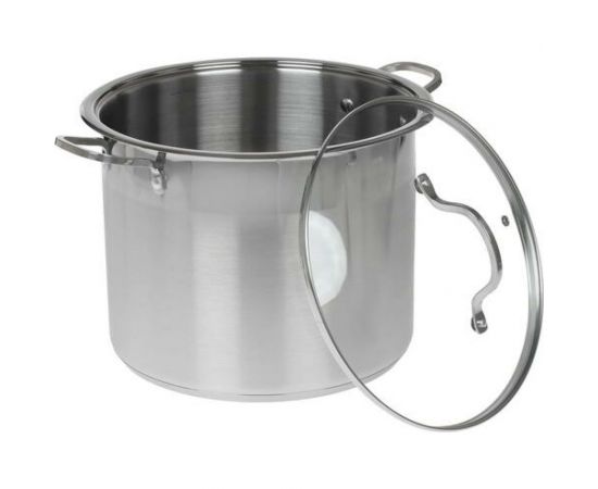 Кастрюля Webber BE-128-15L из нержавеющей стали 15 литров, со стеклянной крышкой 0R-00006130 – изображение 2