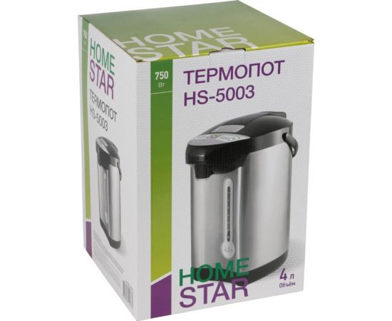 Термопот HomeStar HS-5003 4 л 750 Вт повторное кипячение 004151 – изображение 2