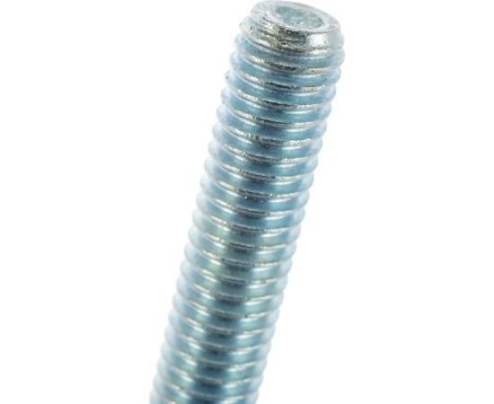 Болт Стройметиз М6х50 DIN 933, класс прочности 8.8, цинк уп. 40 шт. 3021284 – изображение 2