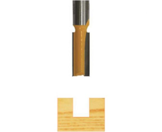 Фреза пазовая прямая (6х48 мм; хвостовик 8 мм) по дереву Энкор 46010 – изображение 2