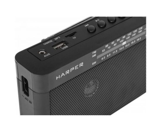 Радиоприёмник HARPER HDRS-377 black H00002236 – изображение 3