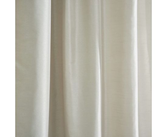 Портьерная штора witerra жаккард бамбук однотонный jyp111 светло-бежевый 135x260 см 1 шт 100706 – изображение 4