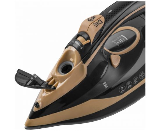 Электрический утюг Endever Delta-226, черный/бежевый, мощность 2400 Вт 90355 – изображение 4