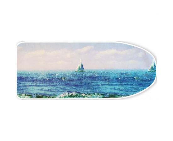 Чехол Zalger для гладильной доски, хлопок, войлок, 130x48см для доски до 125х43см, 520109 – изображение 4