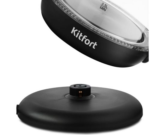 Чайник KITFORT мощность 1850-2200 Вт ёмкость 1.7 л голубой КТ-625-1 – изображение 5