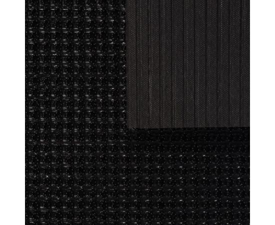 Коврик-дорожка VORTEX 0,90х15 м ТРАВКА на противоскользящей основе черный 24004 – изображение 5