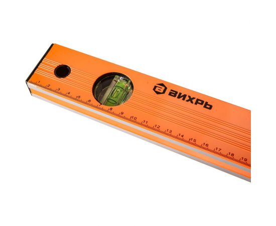 Алюминиевый уровень 1000мм фрезерованный 3 глазка Вихрь 73/11/4/4 – изображение 6