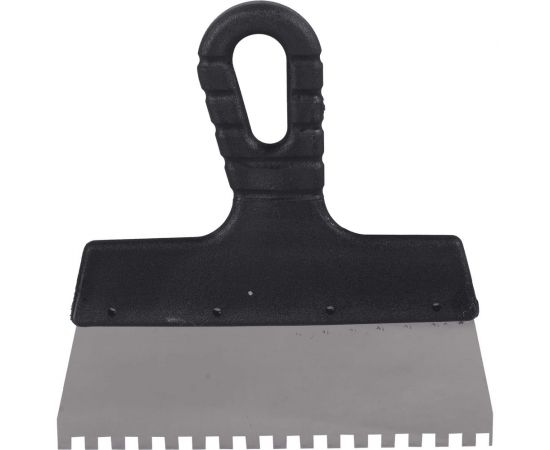 Зубчатый шпатель, нержавеющая сталь, пластиковая рукоятка 6х6 мм, 200мм Вихрь 73/3/2/26 – изображение 7