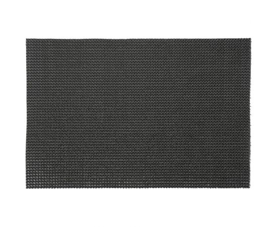 Коврик 60х90 см VORTEX ТРАВКА на противоскользящей основе серый 24107 