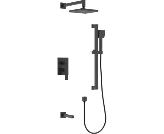 Встроенная душевая система RUSH Thira 3 режимная TR3635-60Black 