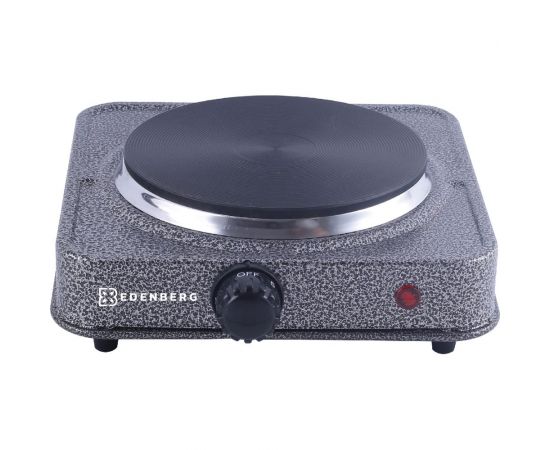 Электрическая плита EDENBERG дисковая, одноконфорочная, 1000Вт/220В EB-62181 