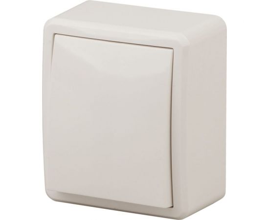 Выключатель ЭРА 11-1201-02 10АХ-250В, IP20, ОУ, Эксперт, слоновая кость Б0020655 