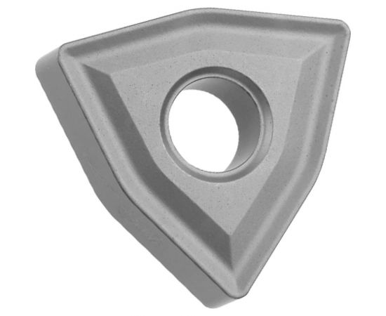 Пластина WNUM-080404 02114 Т5К10/YT5 трёхгранная ломаная со стружколомом CNIC 54543 