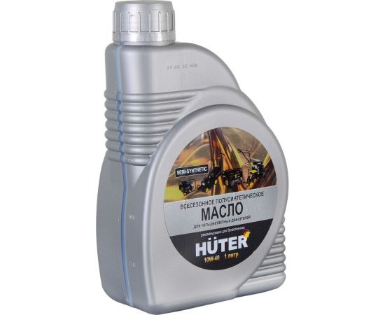 Масло моторное для 4-тактных двигателей, 10W-40, полусинтетическое,1 л Huter 73/8/1/1 