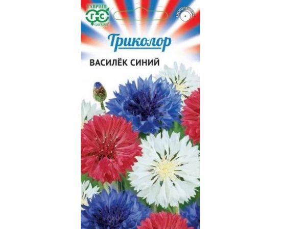 Семена ГАВРИШ Василек Триколор, посевной (смесь), серия Триколор, 0.3 г 1999946639 