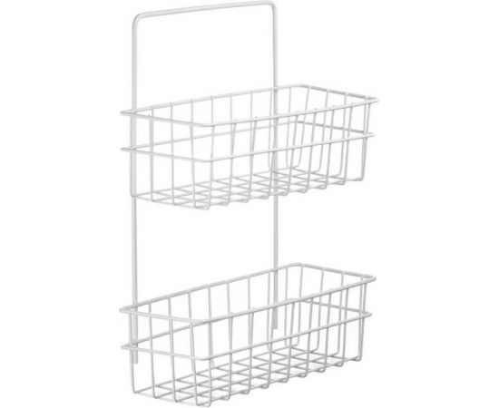 Универсальная подвесная полка Union с крючками 2 шт., 2 полки, 25.5x10x33.5 см 21US02-433W 