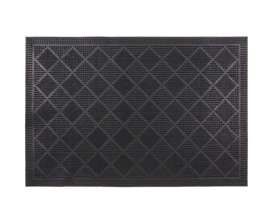 Коврик SUNSTEP резиновый, 40х60 см, Ромбики, черный 31-031 – изображение 2