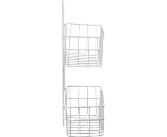 Универсальная подвесная полка Union с крючками 2 шт., 2 полки, 25.5x10x33.5 см 21US02-433W – изображение 2