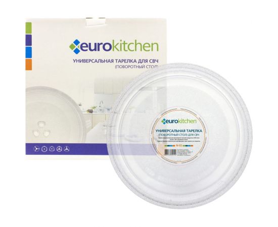 Универсальный поворотный стол-тарелка для СВЧ Eurokitchen 1 шт N-02 – изображение 2