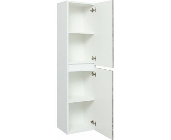 Шкаф-пенал для ванной Runo Манхэттен 35 универсальный, белый, подвесной 00-00001048 – изображение 2