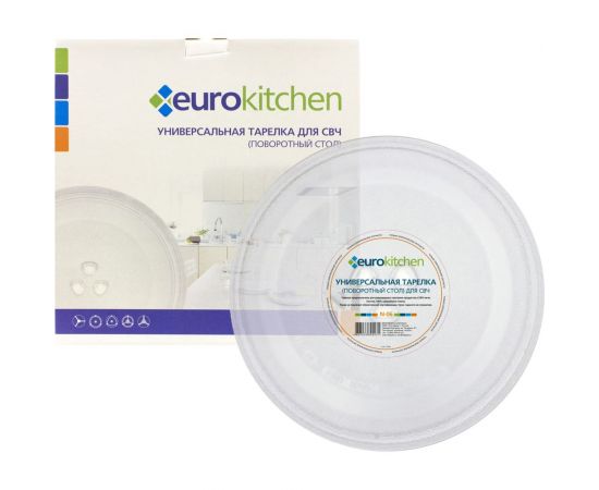 Универсальный поворотный стол-тарелка для СВЧ Eurokitchen 1 шт N-06 – изображение 2
