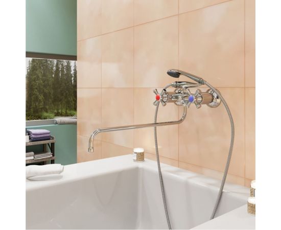 Смеситель для ванны и умывальника mixline ML10-02 522151 – изображение 2