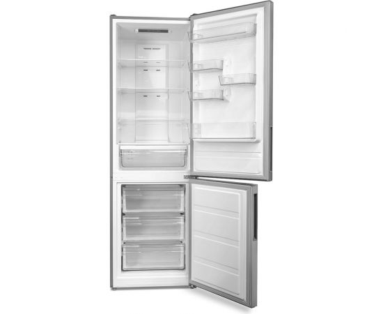 Холодильник Centek multi No-Frost 302л (78 л/224 л) 595x630x1880 мм (ДхШхВ), А+, GMCC CT-1732 INOX – изображение 2