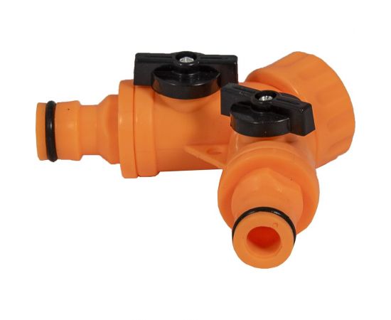 Разветвитель регулируемый 2-х канальный со штуцерами Вихрь 73/7/2/23 – изображение 2