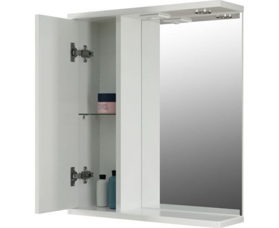 Навесной шкаф Mixline ЭТЬЕН-60 левый, с подсветкой, ПВХ 542407 – изображение 2