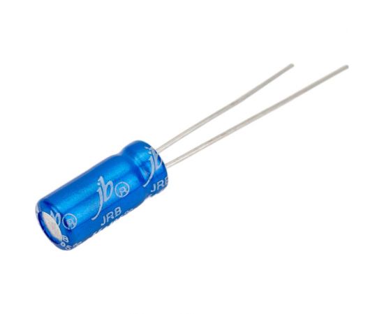 Электролитический конденсатор JB Capacitors 47мкФ, 25В, -55/105C, 5x11мм, JRB1E470M02000500110000BST-11 – изображение 2