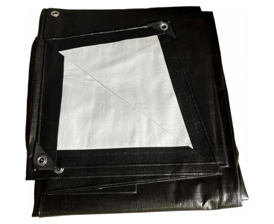 Тент укрывной повышенной плотности 6x8 м, 270 г/кв.м. 270_6х8 – изображение 2